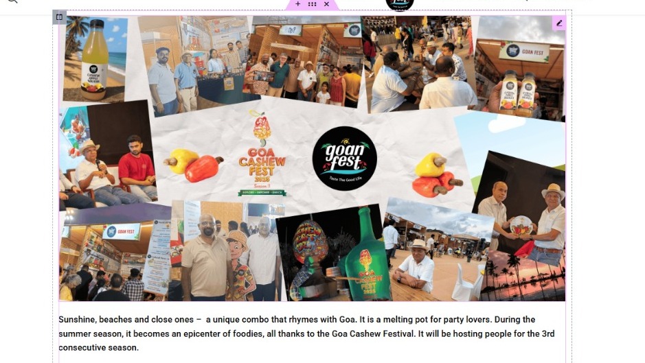 Goa Cashew Festival 2025